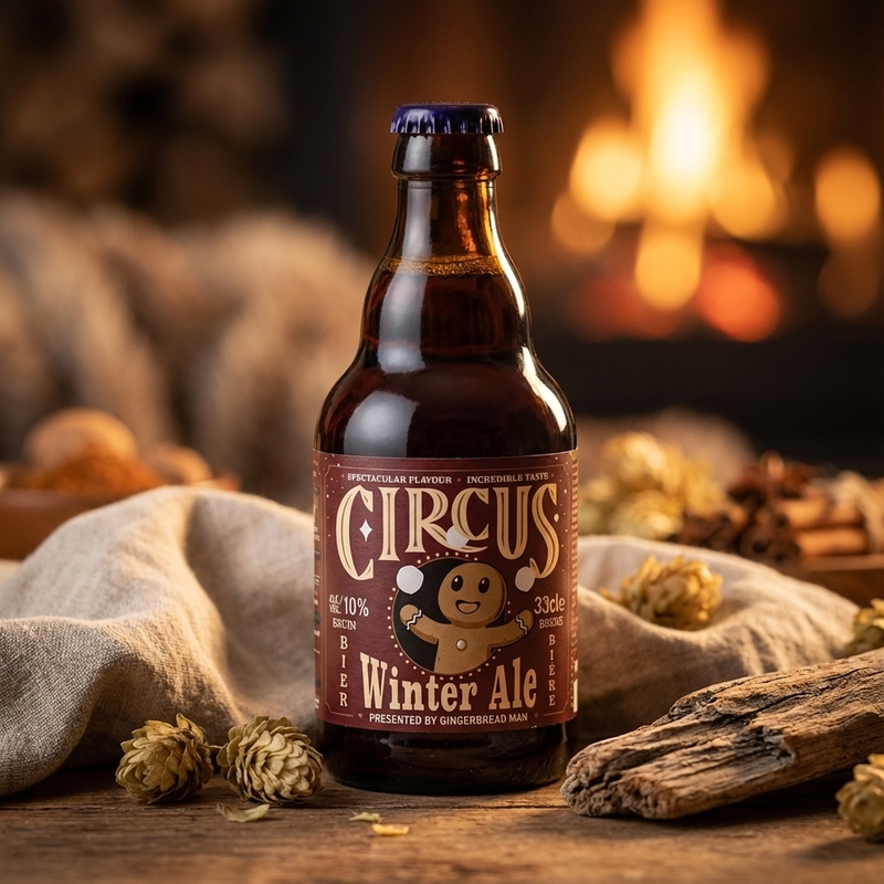 Circus Winter Ale - Circus Brouwerij Winter Ale 330ml - 2