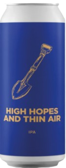 High Hopes and Thin Air - Pomona Island Brew Co. IPA - New England / Hazy 440ml - 1