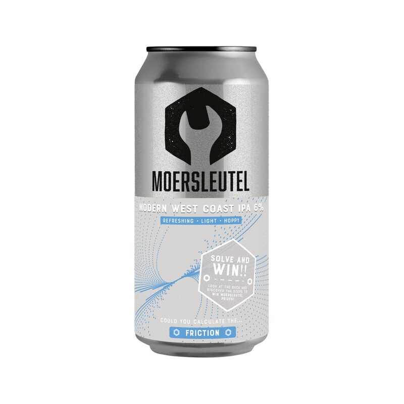 Friction - Moersleutel Craft Brewery IPA - American 440ml - 1