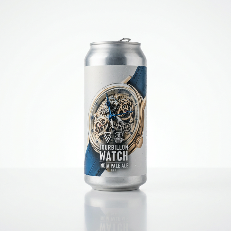Tourbillon Watch - Azvex Brewing Company IPA - New England / Hazy 440ml - 1