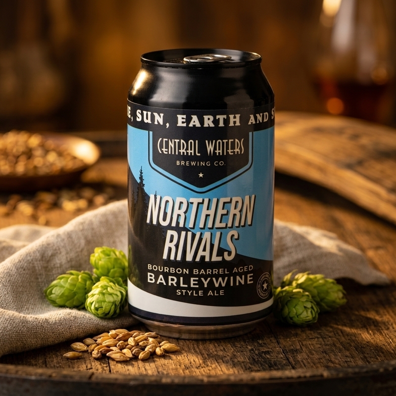 Northern Rivals Bourbon Barrel Barleywine / Fair State