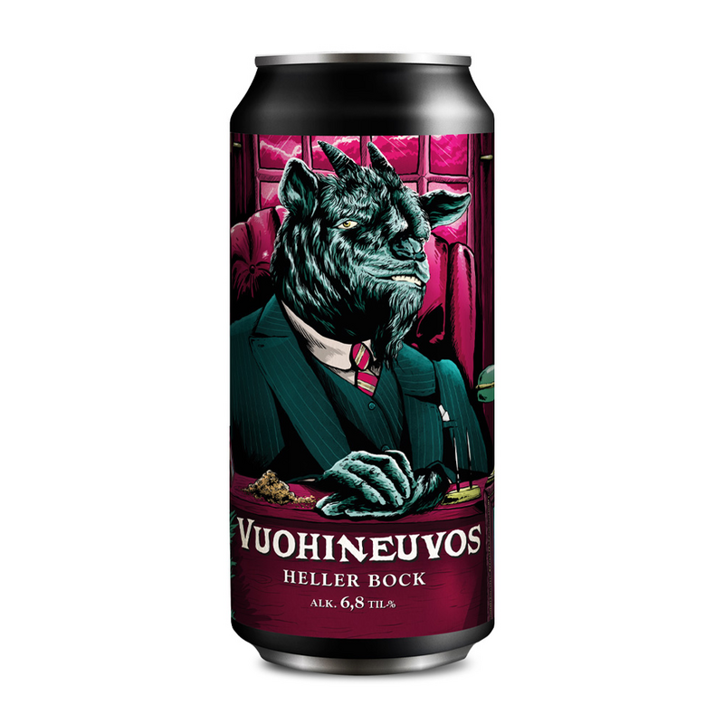 Vuohineuvos - Panimoyhtiö Tuju Bock - Hell / Maibock / Lentebock 440ml - 1