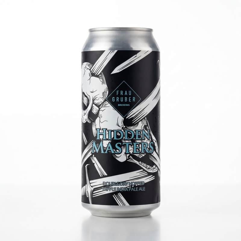 Hidden Masters - FrauGruber Brewing IPA - Triple New England / Hazy 440ml - 1