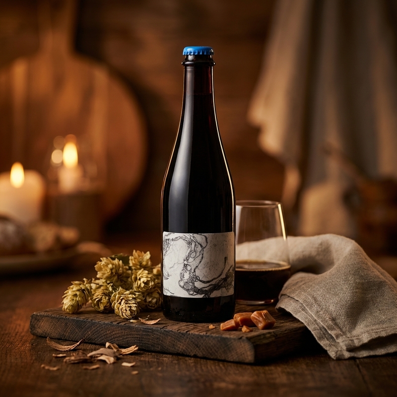 6yr Old Fitzgerald Bourbon Barrel Aged Big Bang - Barreled Souls Brewing Company Barleywine - American 500ml - 1