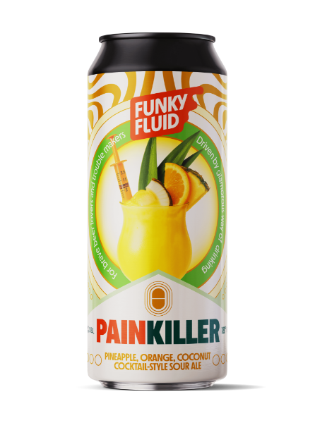 Painkiller - Funky Fluid Sour - Fruited 500ml - 1