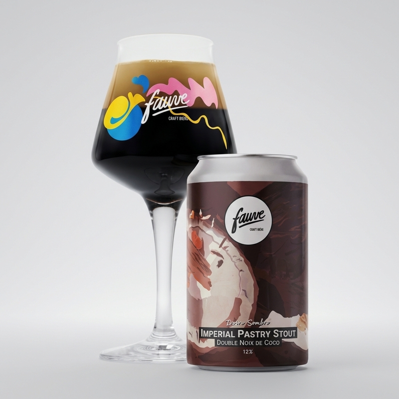 Ivoire Sombre - Fauve Stout - Imperial / Double Pastry 330ml - 2