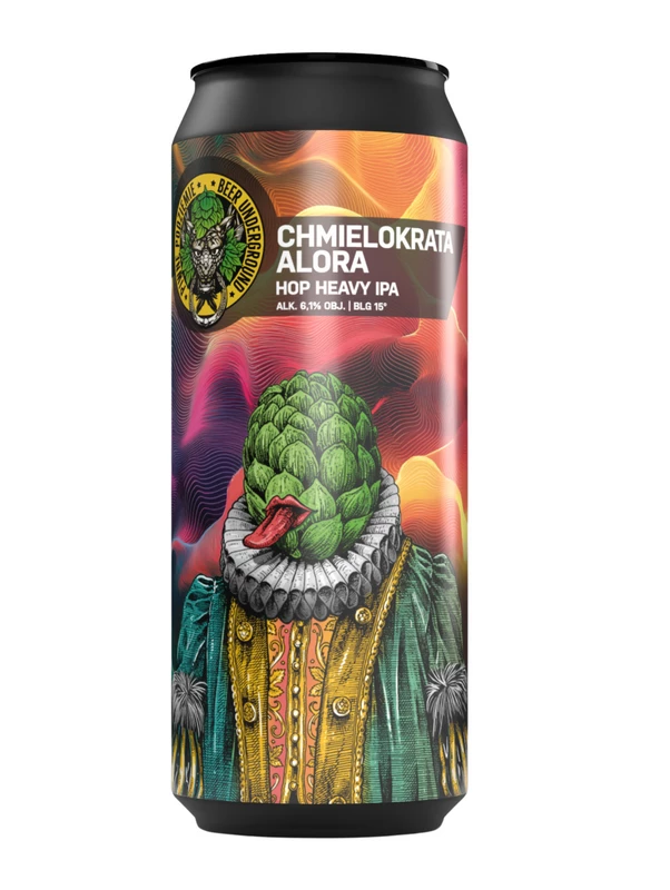 Chmielokrata Alora - Piwne Podziemie / Beer Underground IPA - American 500ml - 1