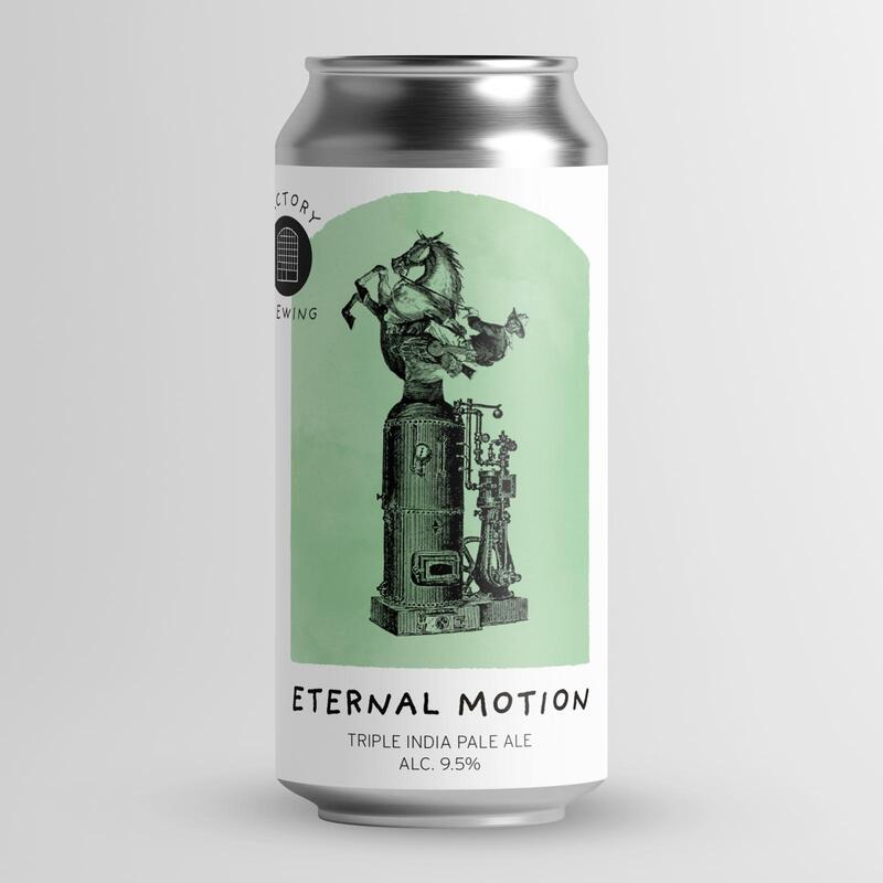Eternal Motion - Factory Brewing IPA - Triple New England / Hazy 440ml - 1