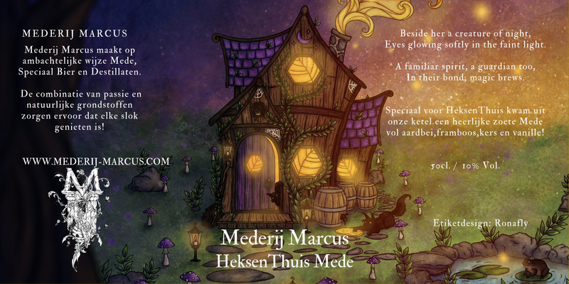 HeksenThuis Mede - Mederij Marcus Mead - Melomel 500ml - 1