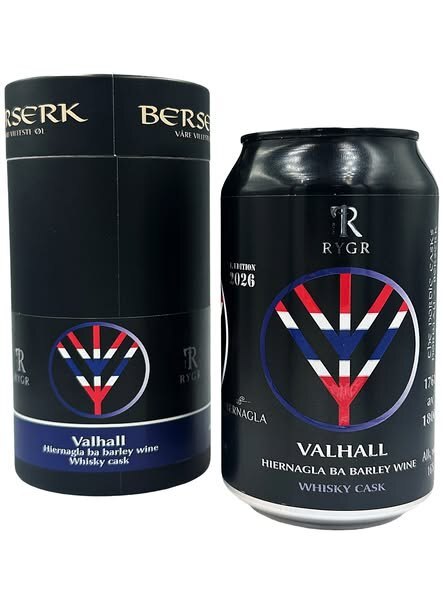 Valhall Whisky BA - RYGR Brygghús Barleywine - Other 330ml - 1