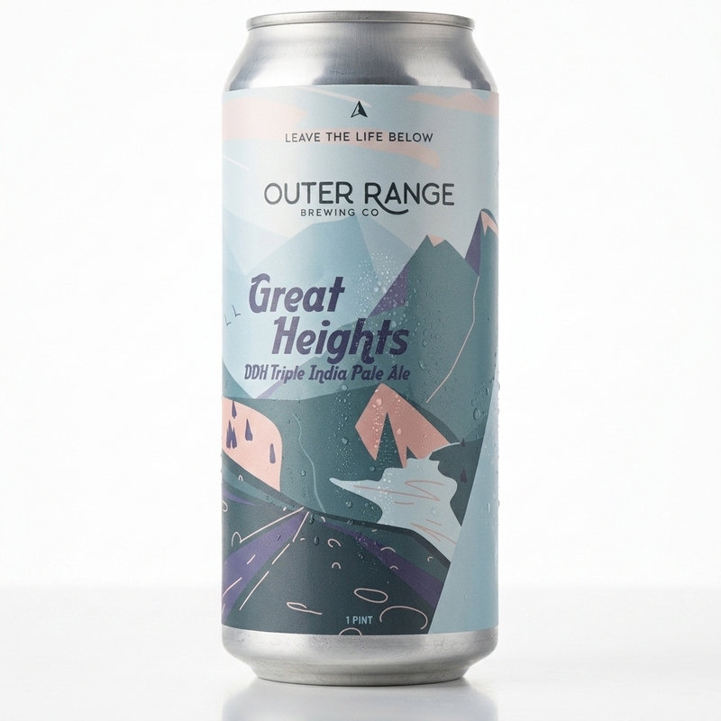Great Heights - Outer Range Brewing Rockies/Alps IPA - Triple 440ml - 2