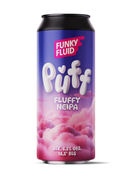 Puff - Funky Fluid IPA - New England / Hazy 500ml - 1