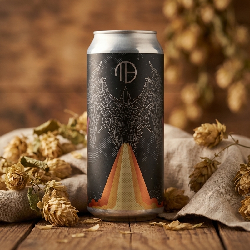 Hydra | Blackberry Cherry Peach - Mortalis Brewing Company Sour - Smoothie / Pastry 473ml - 1