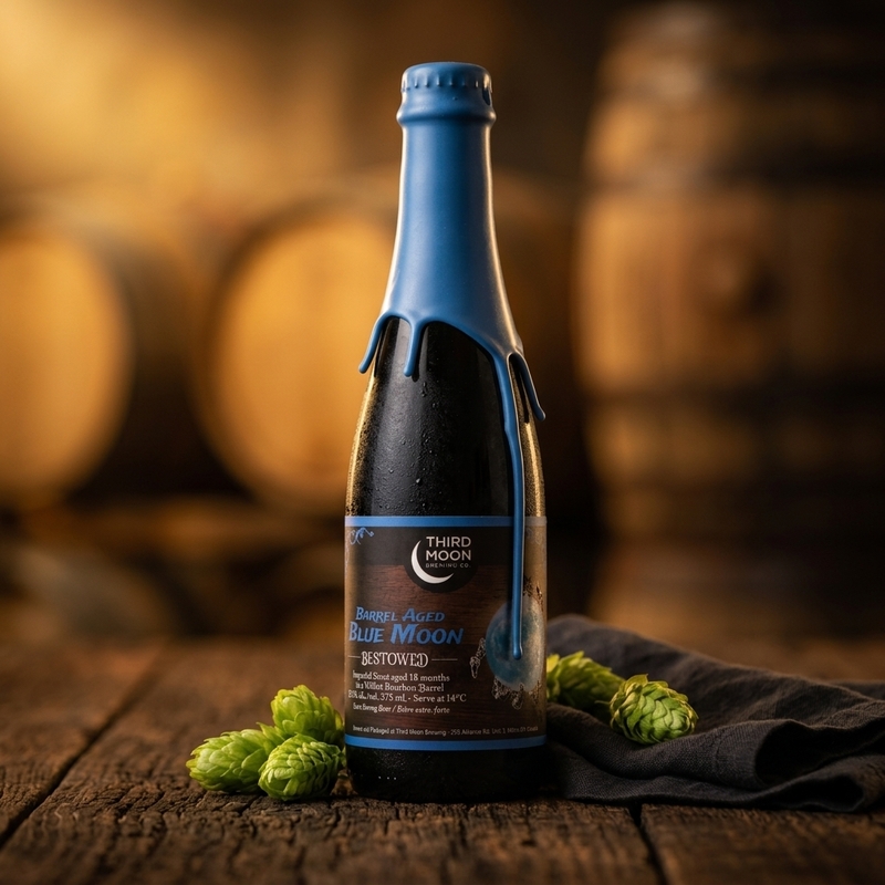 Barrel Aged Bestowed - Blue Moon - Third Moon Brewing Company Stout - Imperial / Double 375ml - 1