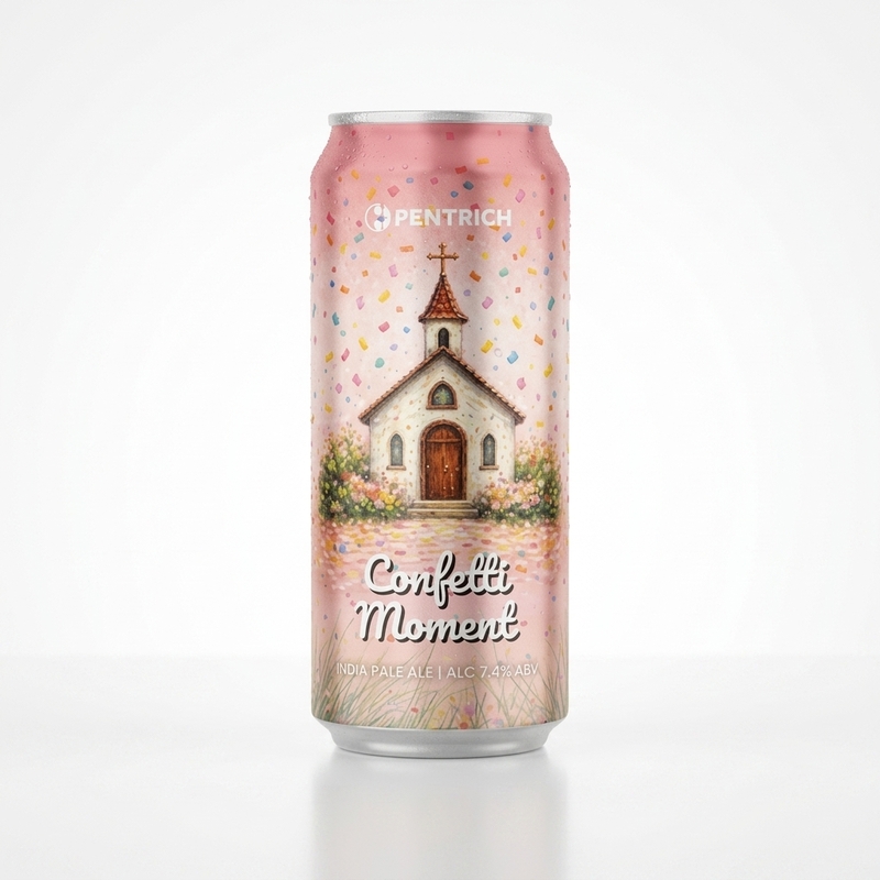 Confetti Moment - Pentrich Brewing Co. IPA - New England / Hazy 440ml - 2