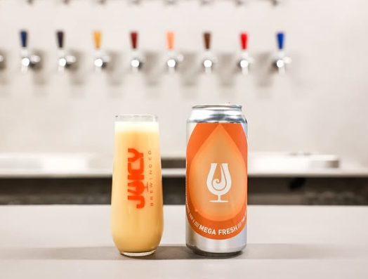 Mega Fresh - PiMP Pineapple Mango Passionfruit - Juicy Brewing Co Sour - Smoothie / Pastry 473ml - 1