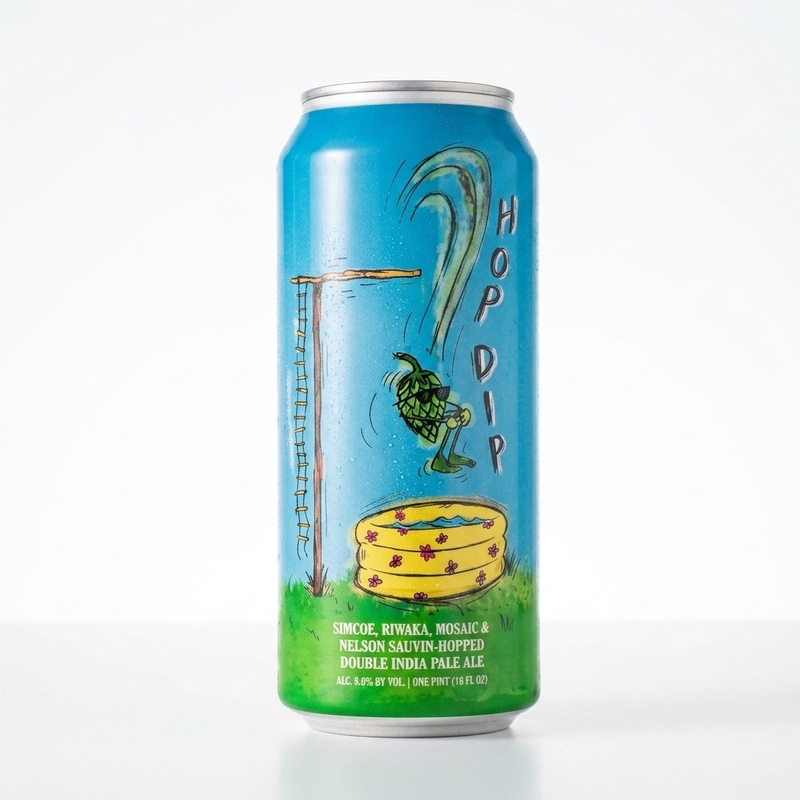 Hop Dip - Hop Butcher For The World IPA - Imperial / Double New England / Hazy 473ml - 2