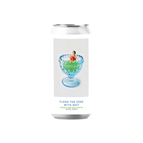FLOOD THE ZONE WITH SHIT | grainfog series 1/5 - ATELIER VRAI IPA - Imperial / Double New England / Hazy 440ml - 1