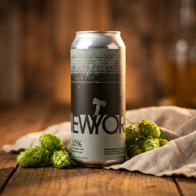 New York's Axe - Fidens Brewing Co. IPA - Triple 473ml - 1