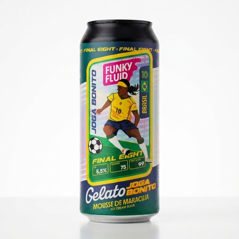 Gelato: Joga Bonito (Brasil) - Funky Fluid Sour - Smoothie / Pastry 500ml - 1