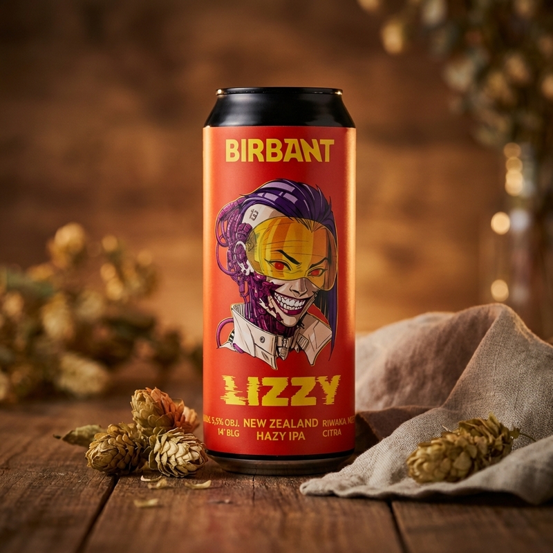 Lizzy - Browar Birbant IPA - New England / Hazy 500ml - 2