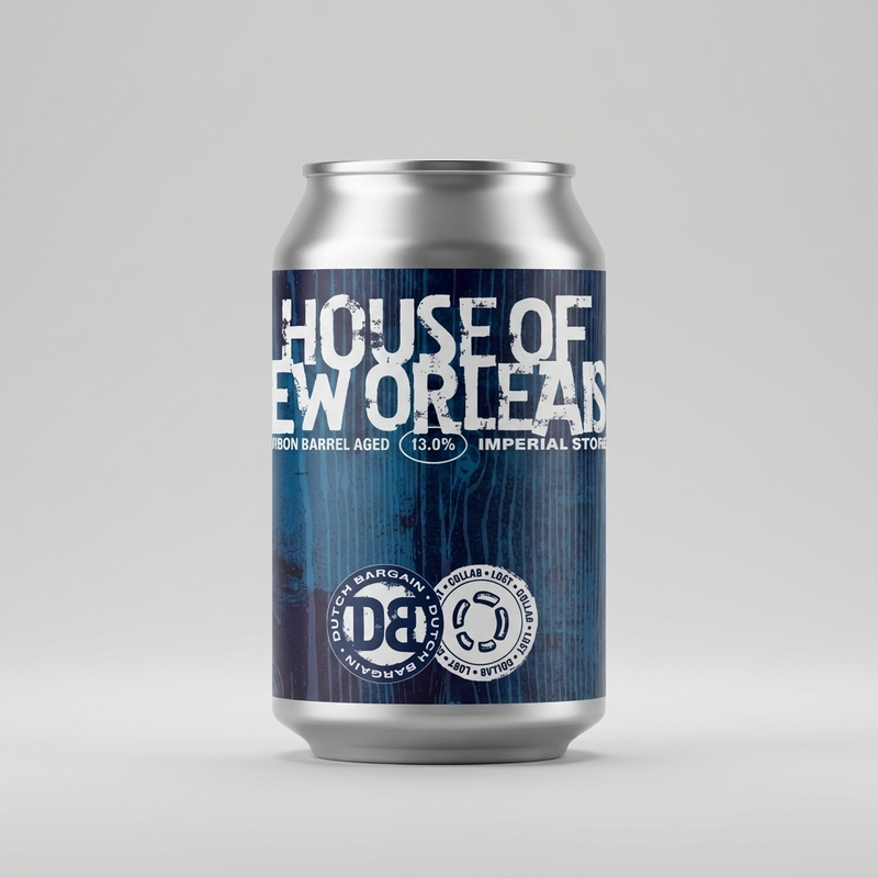 House of New Orleans - DutchBargain Stout - Imperial / Double 330ml - 1