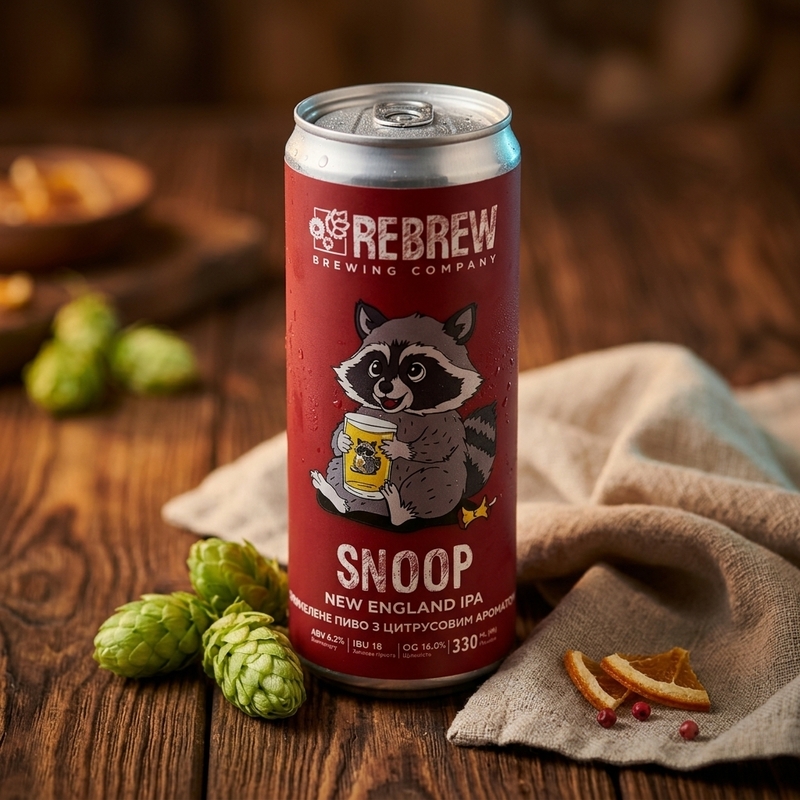 Snoop - Rebrew IPA - New England / Hazy 330ml - 2