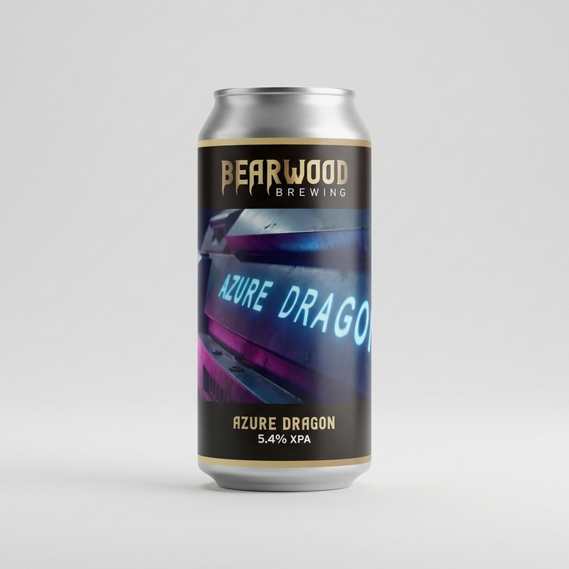 Azure Dragon - Bearwood Brewing Pale Ale - XPA (Extra Pale) 440ml - 1