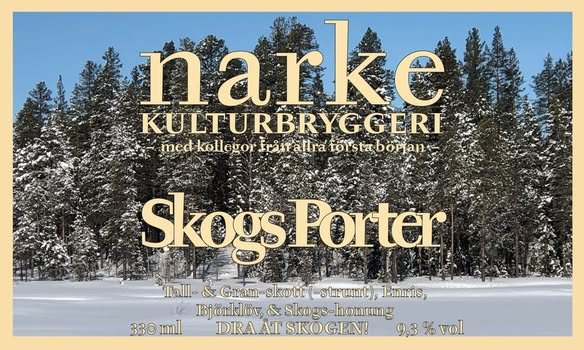 Husings Skogsporter - Närke Kulturbryggeri Porter - Other 330ml - 1
