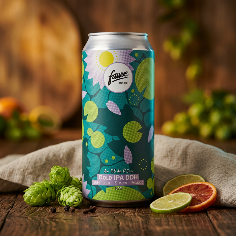 Au Fil de l'Eau - Fauve IPA - American 440ml - 2