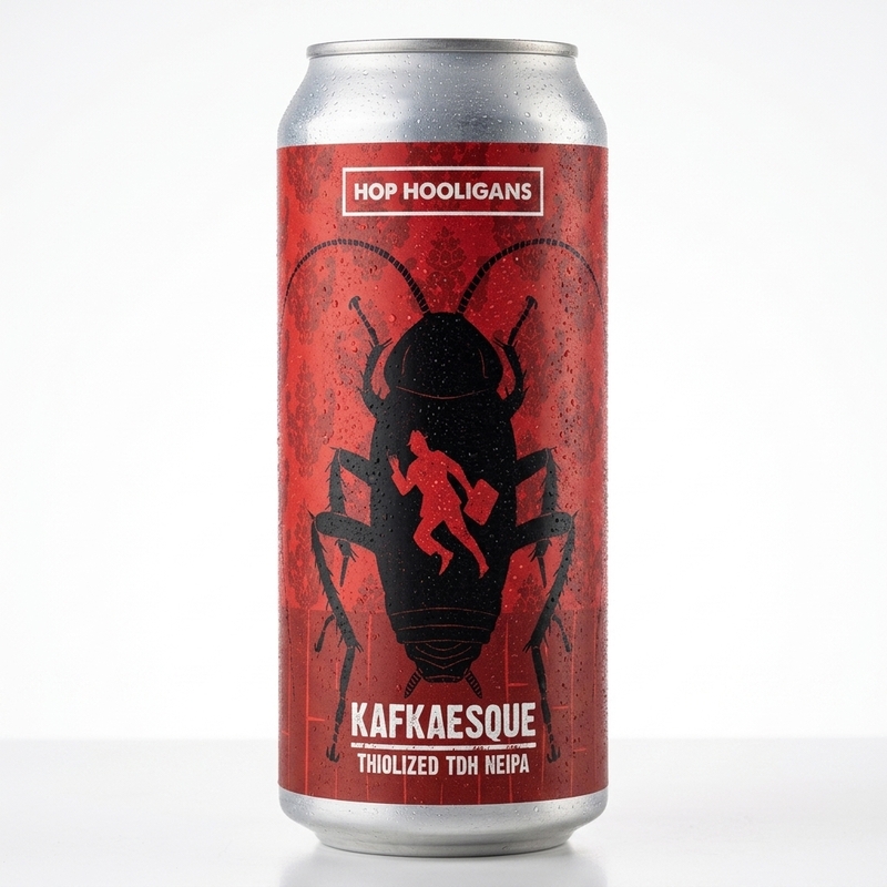 Kafkaesque - Hop Hooligans IPA - New England / Hazy 500ml - 2
