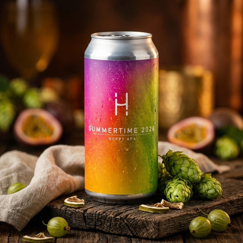 Summertime 2026 - Hopalaa! Brewery Pale Ale - New England / Hazy 440ml - 1