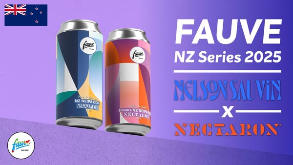 Nectar Du Monde - Fauve IPA - Imperial / Double New England / Hazy 440ml - 1