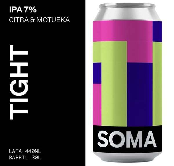 Tight - SOMA Beer IPA - New England / Hazy 440ml - 1