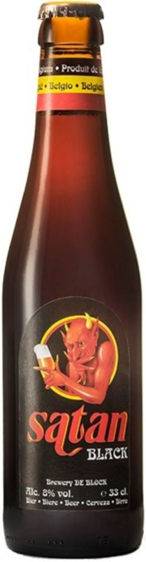 Satan Black - Deca Brouwerij Belgian Strong Dark Ale 330ml - 1
