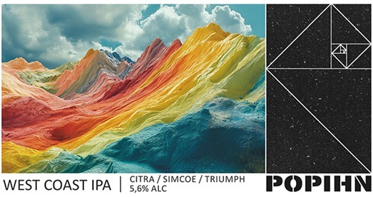 West Coast IPA - Popihn IPA - American 440ml - 1