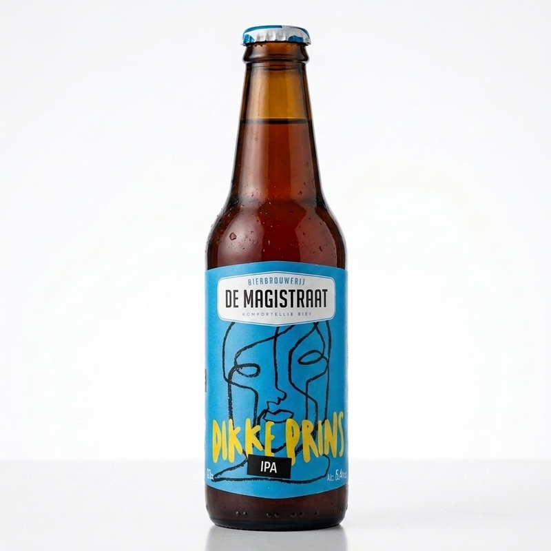 Dikke Prins - Bierbrouwerij De Magistraat IPA - American 330ml - 2