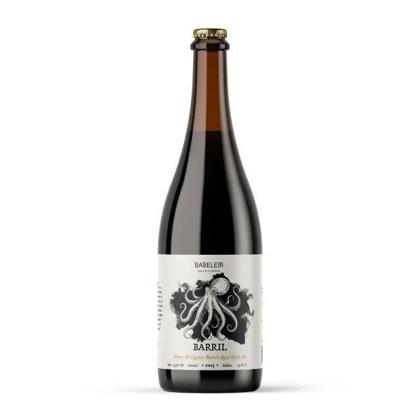 Babeleir Barril Rhum Cognac BA Dark Ale - BABELEIR Beer & Blending Barleywine - Other 750ml - 1