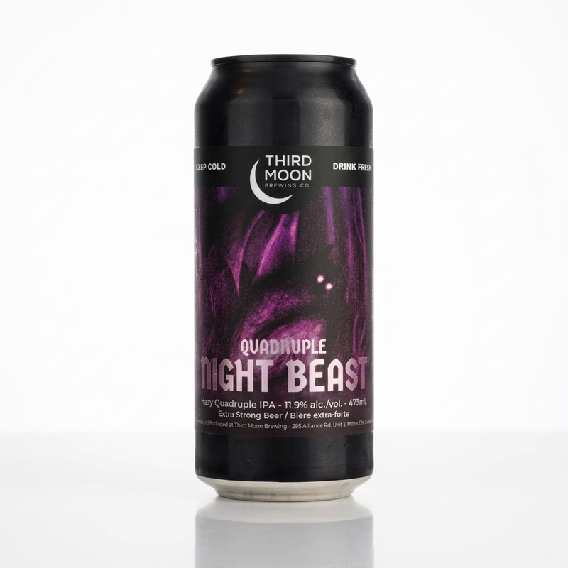 Quadruple Night Beast - Third Moon Brewing Company IPA - Quadruple 473ml - 2