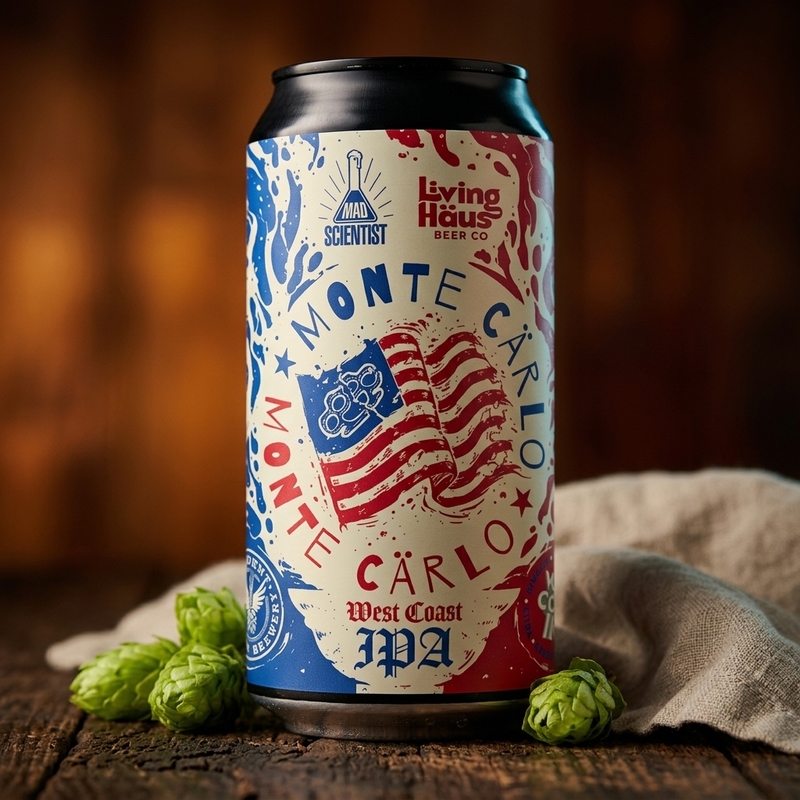 Monte Carlo - Mad Scientist IPA - American 440ml - 1