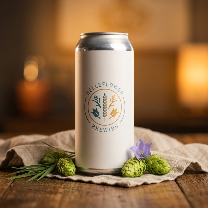 Barn Hex - Belleflower Brewing IPA - Imperial / Double New England / Hazy 473ml - 1