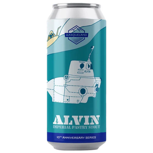 Alvin - Basqueland Brewing Stout - Imperial / Double Pastry 440ml - 1