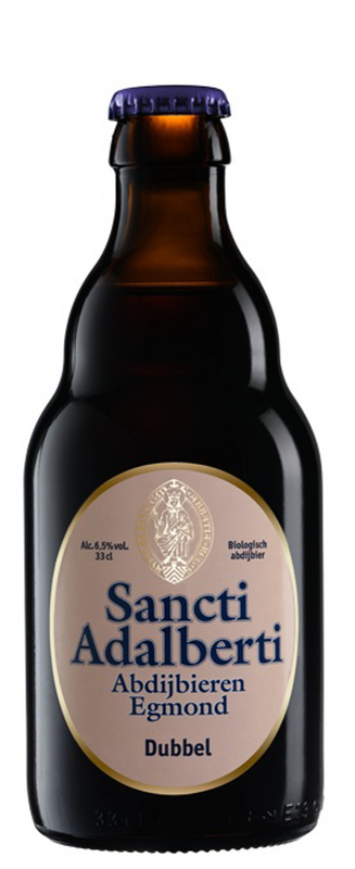 Sancti Adalberti Egmondse Dubbel - Sancti Adalberti, Brouwerij Egmond Belgian Dubbel 330ml - 1