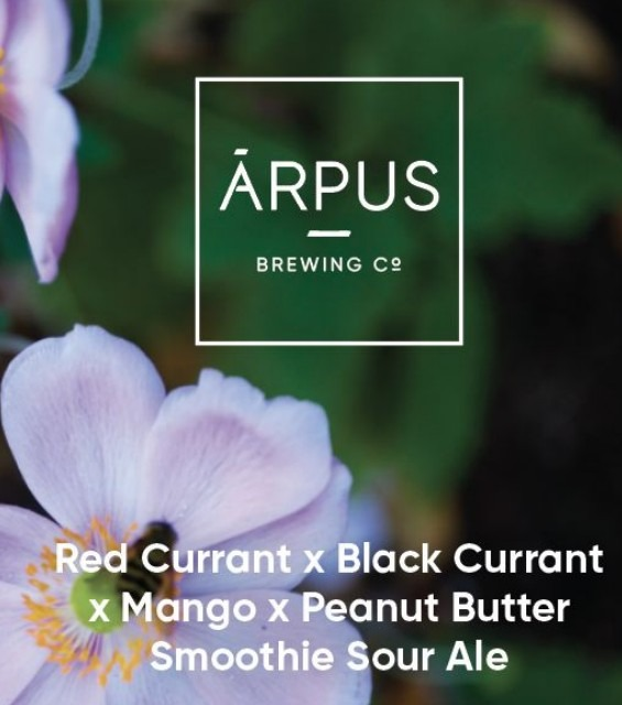 Red Currant x Black Currant x Mango x Peanut Butter Smoothie Sour Ale - Ārpus Brewing Co. Sour - Smoothie / Pastry 440ml - 1