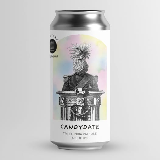 Candydate - Factory Brewing IPA - Triple New England / Hazy 440ml - 1