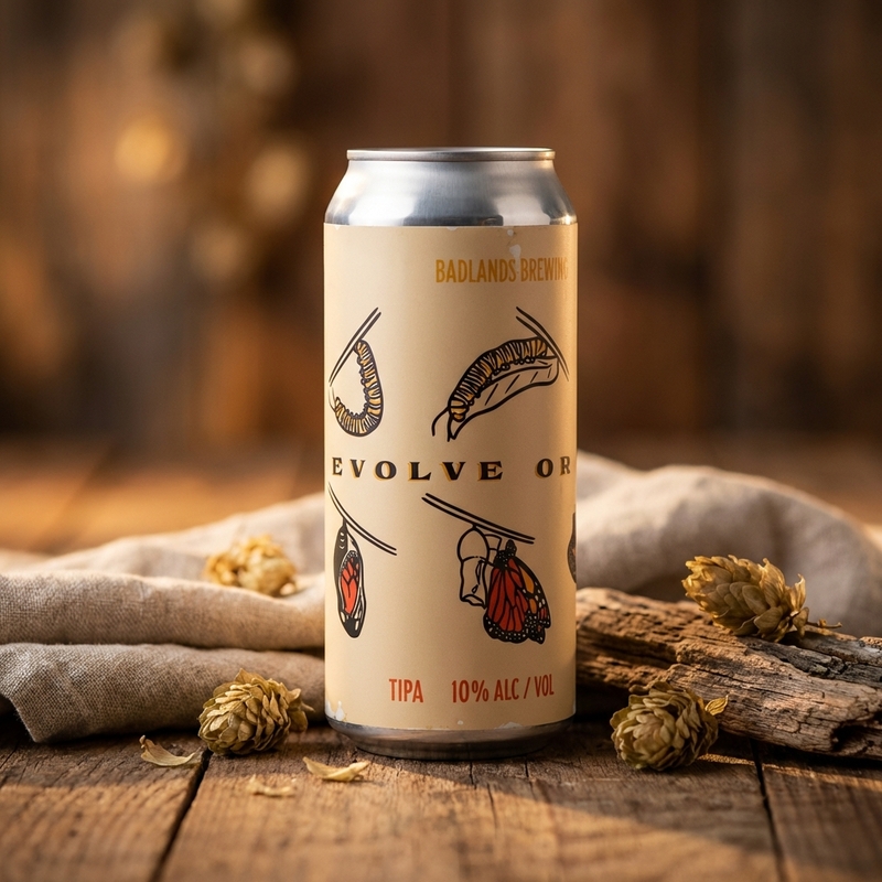Evolve Or Die - Badlands IPA - Triple 473ml - 2