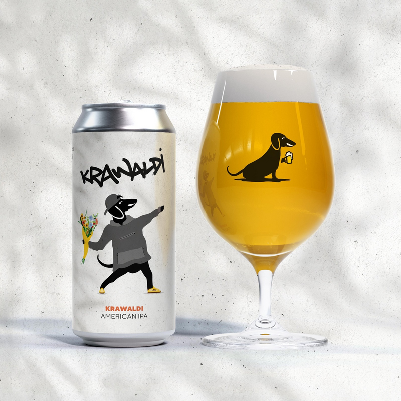 Krawaldi - Lieber Waldi IPA - American 440ml - 1