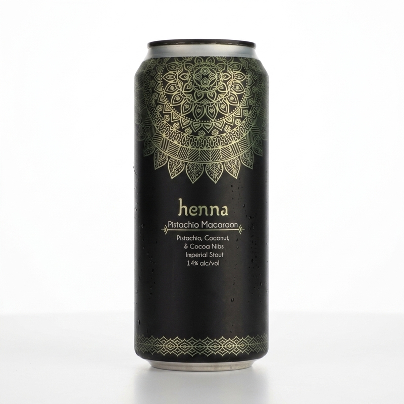 Henna: Pistachio Macaroon - More Brewing Company Stout - Imperial / Double Pastry 473ml - 2