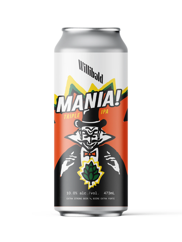 Mania! - Willibald Farm Brewery IPA - Triple New England / Hazy 473ml - 1
