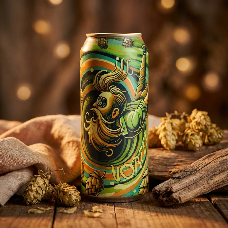 VORTEX - BreWskey IPA - Imperial / Double New England / Hazy 473ml - 2